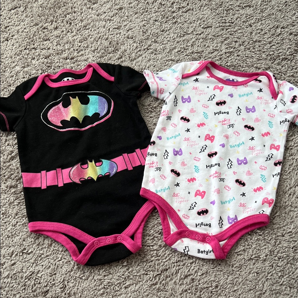 DC Comics Batman Baby Onesie Bundle
